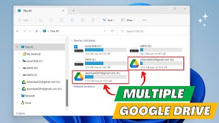 Sync Multiple Google Drive Accounts on One Computer