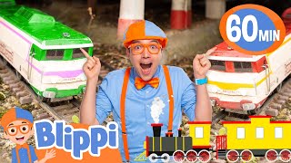 Blippi’s Big Train Adventure: The Giant Conductor! | Educational s for Kids