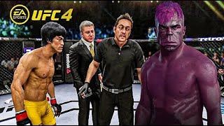 UFC 4 | Bruce Lee vs. Violet Hulk Ea Sports UFC 4 Epic Fight