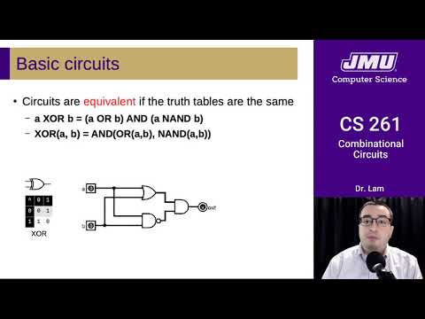 JMU CS261 17 Combinational Circuits Part 02 - Circuits - YouTube