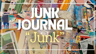 “Junk” from my Stash to Junk Journal | FREE items to use in Your Junk Journal