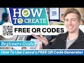 How To Create QR Codes for FREE & Use For Business (Canva QR Code Generator)