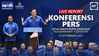 Konferensi Pers Ketua Umum Partai Demokrat - Agus Harimurti Yudhoyono (AHY)