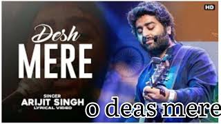 Arijit Singh: DESH MERE Song | Ajay D, Sanjay D, Ammy V | Arko, Manoj M | Bhuj: The Pride Of India