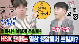 진짜 중국어 | HSK 단어를 회화에 쓰려면??  坚持 适合 装修 办理  安慰 쓸줄알아요???  HSK 4급, 5급