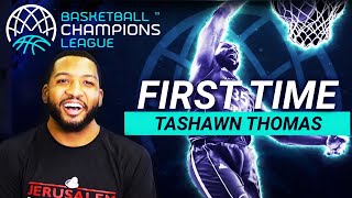 TaShawn Thomas (Hapoel Jerusalem) | "First Time"- Interview | Basketball Champions League