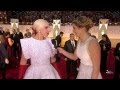 Lady Gaga talks fashion, music, Taylor on the red carpet #oscars #ERedCarpet