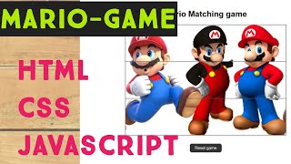 Mario Game With Html/Css/Javascript - Code Tutorials
