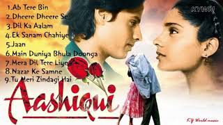 All time hit Aashiqui move songs . Aashiqui  song album .