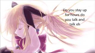 Nightcore She's not me