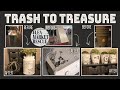 TRASH TO TREASURE DIY HOME DECOR-DIY FARMHOUSE DECOR-THRIFT STORE FLIPS