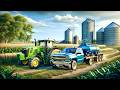 Day 3 Showing My Real Farmer Dad Farming Simulator