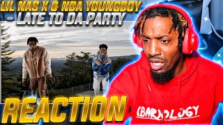 Lil Nas X & NBA YoungBoy - Late To Da Party (REACTION!!!)