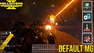 Helldivers 2 | The Default MG is so good | Coop Helldive