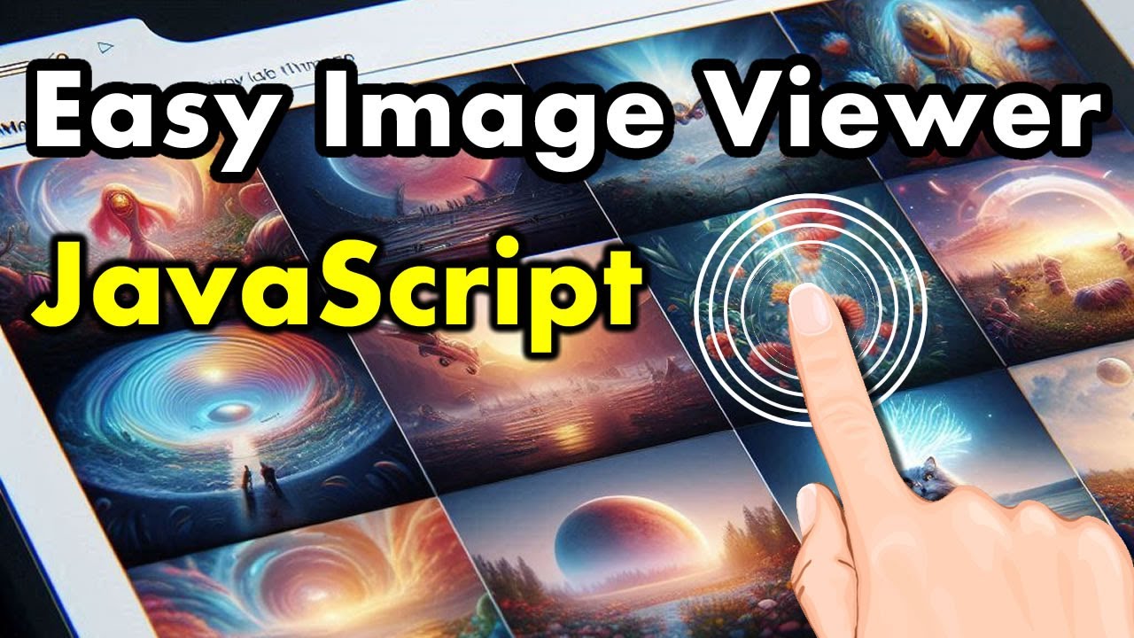 Easy Image Viewer Javascript Application Engineering Tutorial Youtube