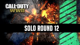 SOLO ROUND 12 EASTER EGG - THE FINAL REICH [SLAYER CHARACTER] [COD WW2 ZOMBIES]