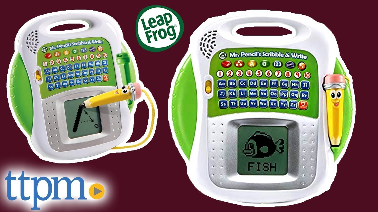 Mr. Pencil's Scribble & Write From LeapFrog - YouTube