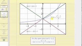 Prove the Limit as x Approaches 0 of (e^x-1)/x