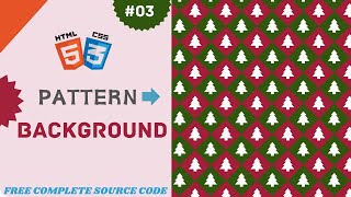#03 Background pattern with CSS | pure CSS background pattern | CSS tutorial | css tips and tricks