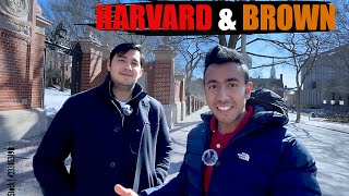 A Day with Harvard & Brown Alumni ! Campus Tour!