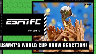 Why the USWNT’s World Cup draw is VERY FAVOURABLE for the reigning champions | ESPN FC