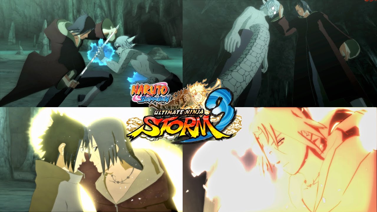 [S Rank] - Itachi & Sasuke Vs Kabuto Full Fight - Ninja Storm 3 60FPS ...