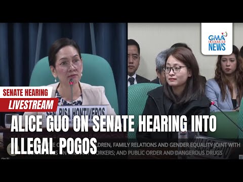 GMA Integrated News Live: Senate hearing on Alice Guo