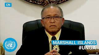 🇲🇭 Marshall Islands - President Addresses UN General Debate, 76th Session (English) | #UNGA