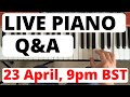 Piano Q&A With Bill Hilton - Beginner-Friendly!