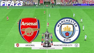 FIFA 23 | Arsenal vs Manchester City - The FA Cup - PS5 Gameplay