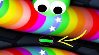 Slither.io Fastest Way To Get Big! - Funny Trolling Longest Snake! (Slitherio Funny Moments)