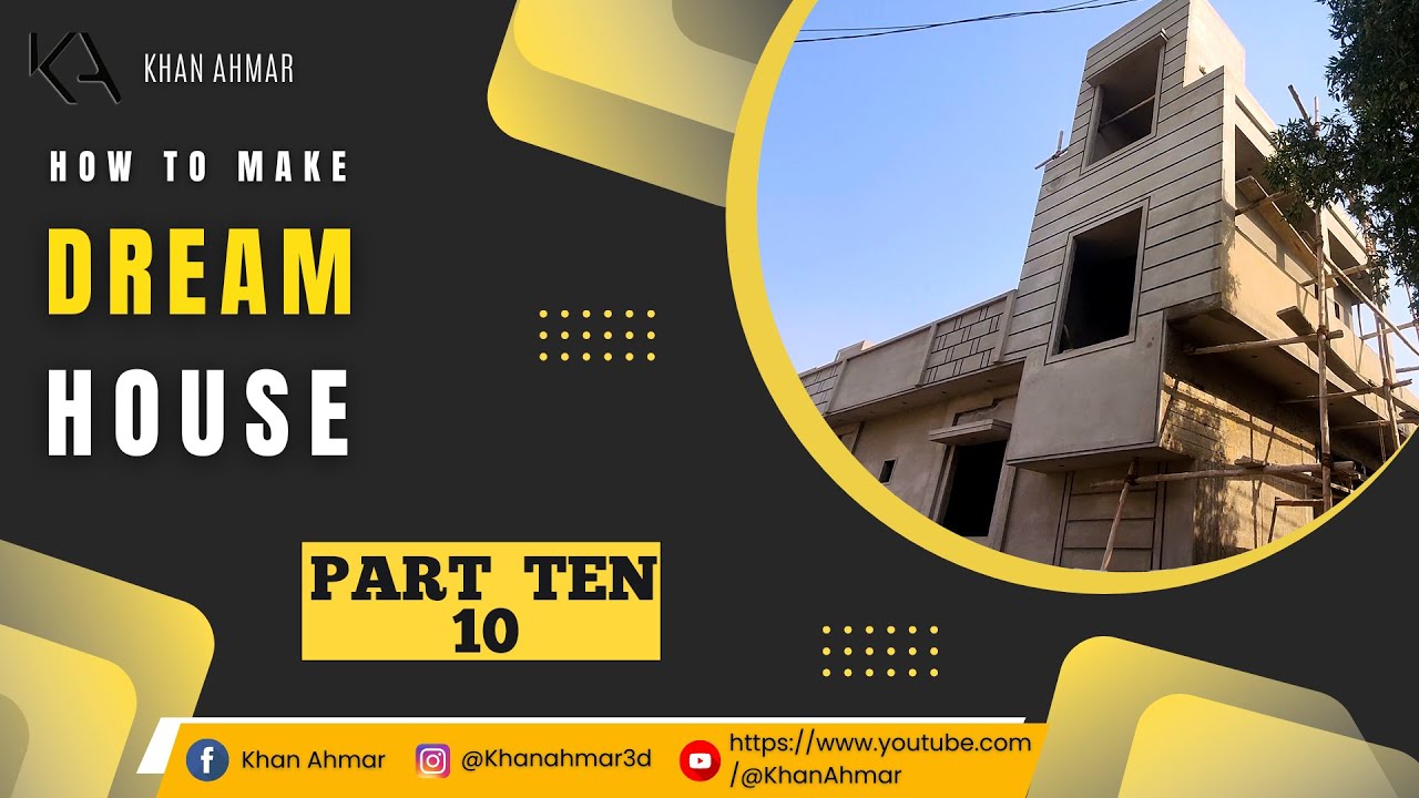 House Construction Process Step By Step Part 10 Construction Work