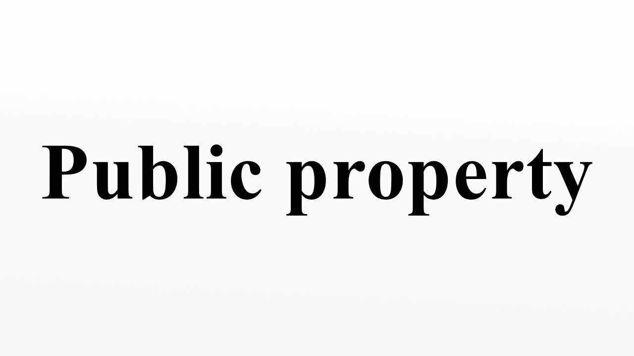 Public Property Youtube