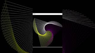 🐍Colorful Spiral Pattern with Turtle Graphics💫💥❤️ #python #javascript#webdevelopment #design #coding