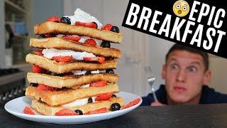 THE ULTIMATE BREAKFAST | Epic Cheat Meal | Full Day of Eating