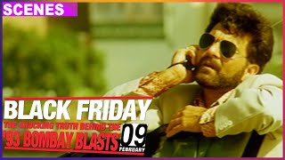 Aditya Srivastava Goes Underground | Black Friday | Movie Scenes | Kay Kay Menon | Anurag Kashyap