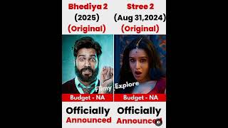 Bhediya 2 VS Stree 2 movie comparison box office collection #viral #trending #shorts #bhediya