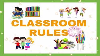 Classroom rules reglas de clase