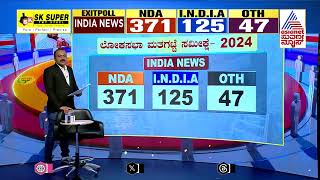 Suvarna News Hour | Exit Poll 2024 Lok Sabha Election | ಮಟ್ಟಗಟ್ಟೆ ಸಮೀಕ್ಷೆ ಪ್ರಕಾರ ಮೋದಿಗೆ ಬಹುಮತ