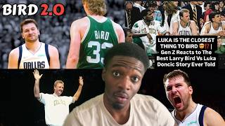 LUKA IS THE CLOSEST THING TO BIRD?! | Gen Z Reacts to The Best Larry Bird Vs Luka Doncic Story Ever