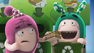 Oddbods - Food and communication | Funny Cartoons For Children | Oddbods & Friends