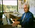 Dr Bob Moog demonstrates the Minimoog