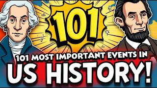 101 Shocking Events That Built America 🇺🇸 | Untold Stories & History Secrets You NEED to Know!