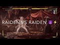 Sweaty Raiden match ends in a Rage Quit!!