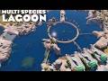 BUILDING A MASSIVE MULTI SPECIES LAGOON Delta in Jurassic World Evolution 3
