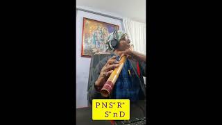 Morning Tune Bansuri Tutorial  | #shorts | Anjani Flute #anjaniflute #fluteanjani #flutenotes