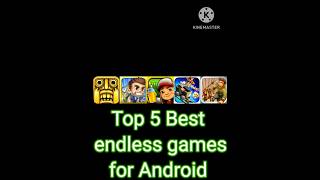 Top 5 Best endless running games for Android 😲😲😀👿 #viralshort #running #gaming