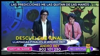 En el aire - "La piel de gallina amigos, toca Andro"