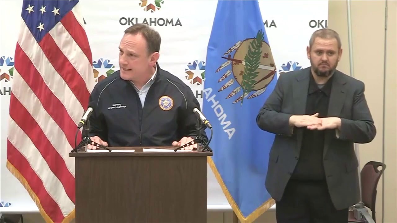 Gov. Stitt, Governor's Solution Task Force Give Update On Coronavirus ...