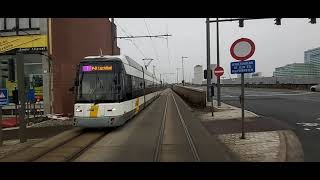 Tramlijn 1: P+R Luchtbal - Zuid - P+R Luchtbal (2021)